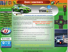 Tablet Screenshot of donlearners.com.au
